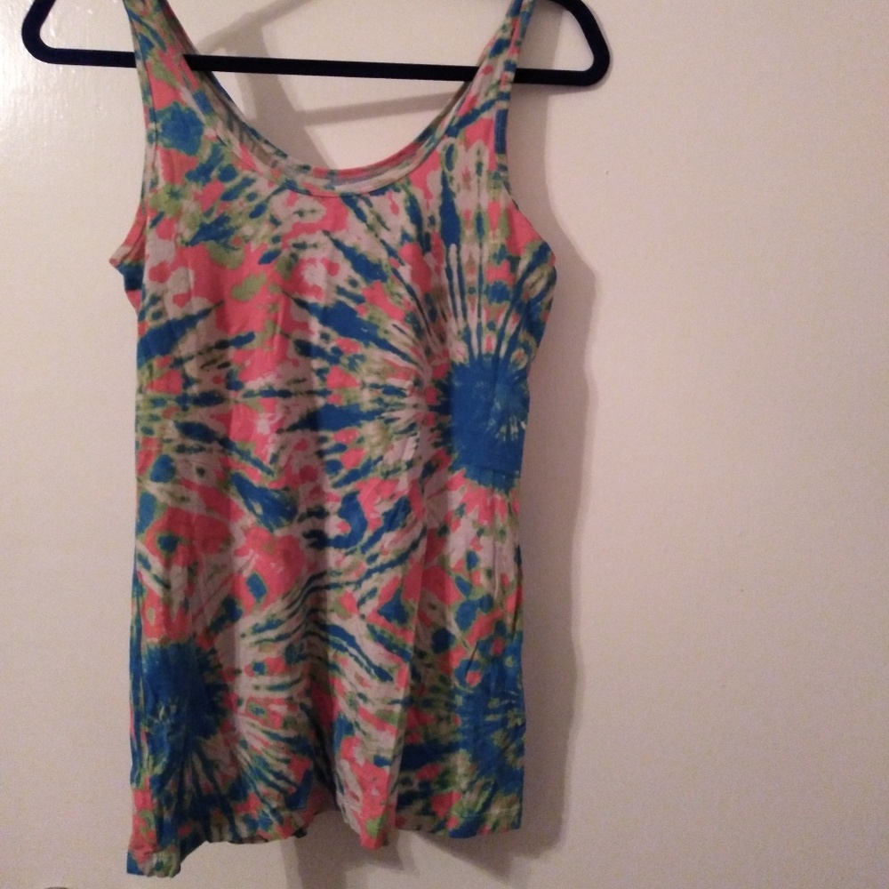 Tie dye tank top